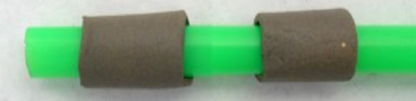 Mini magneet voor het zelf maken van een sluting van metaalklei. Verpakt per 10 stuks