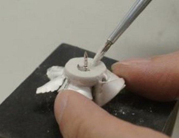 Art Clay Revers Pin  Geschikt voor meebakken in zilverklei (K-0105)