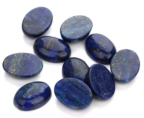 Cabochon natuursteen ovaal 8*10 Lapis Lazuli