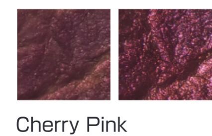 Emaille poeder, Emailleer poeder.  Cherry Pink (R-0183) Transparant