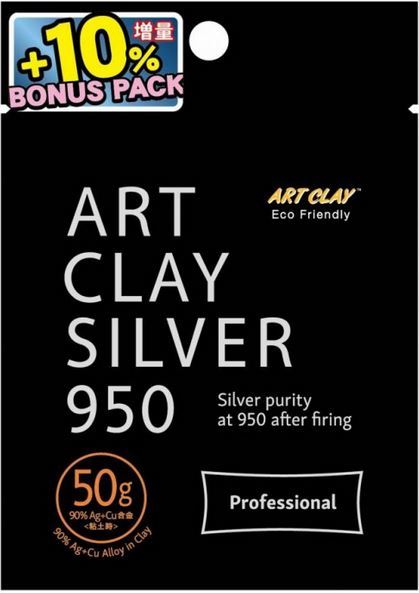 Art Clay Silver 950 Zilver Klei 50 Gram ACS Bonus PAck 50 + 5 gram gratis  ( A-02972)