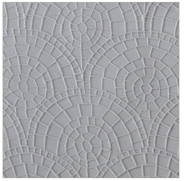 Textuurmat Rubber ca 5*10 cm Mosaic Mantra fineline